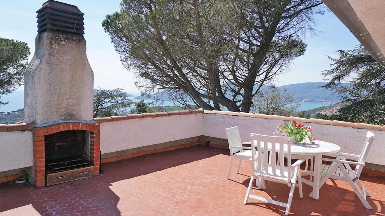 Il Mare Nel Bosco Appartamento Con Terrazza Nella Natura, Vista Mare, Lerici E Isole Екстериор снимка