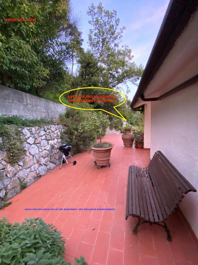 Il Mare Nel Bosco Appartamento Con Terrazza Nella Natura, Vista Mare, Lerici E Isole Екстериор снимка
